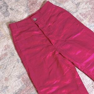 Horses atelier high waist trouser in magenta
